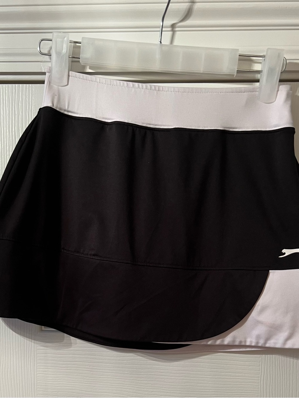 Black and White Tennis Athletic Skort